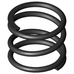 GUTEKUNST D-217A-10 compression spring, box of 12