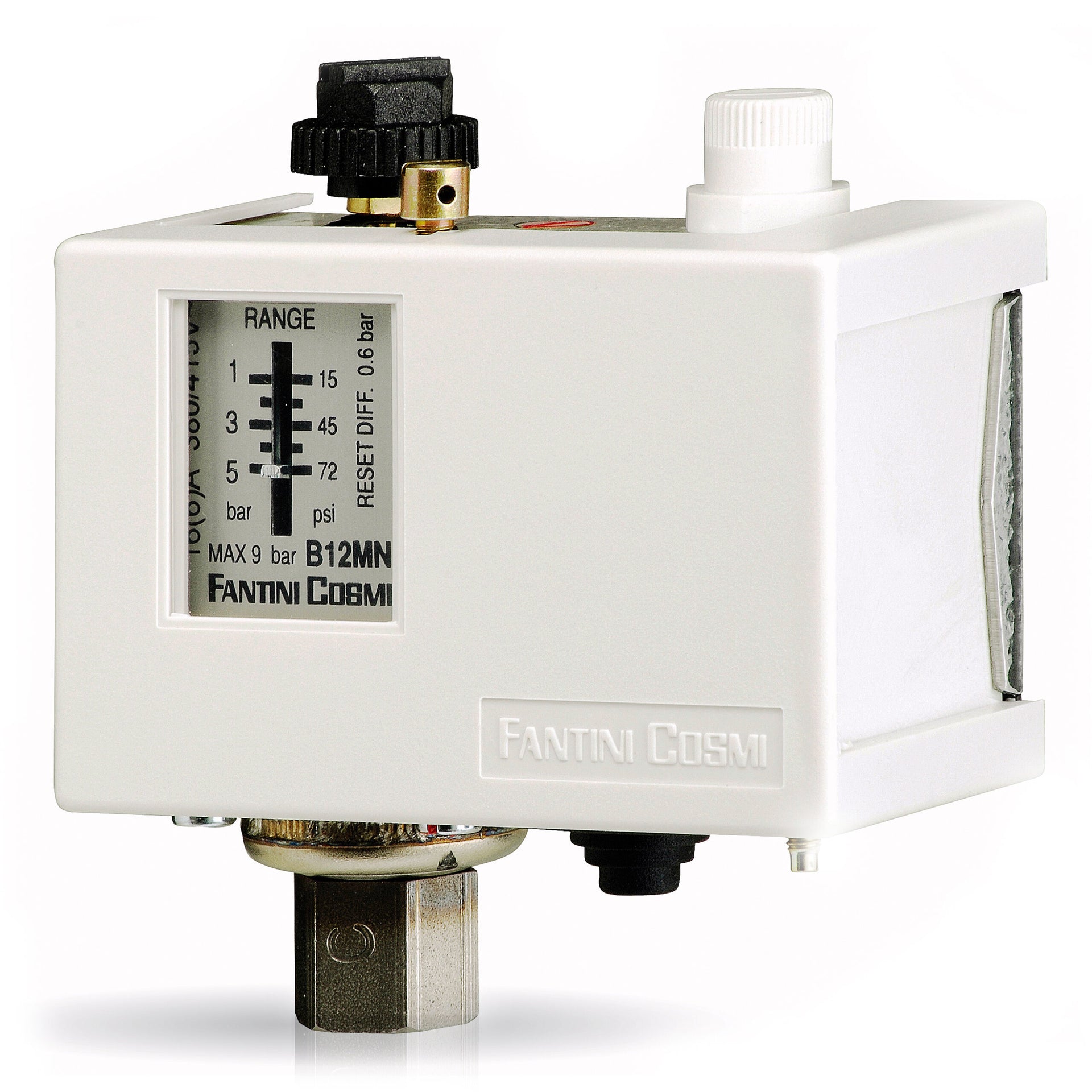 FANTINI COSMI B12MN - Blocking pressure switches with manual reset