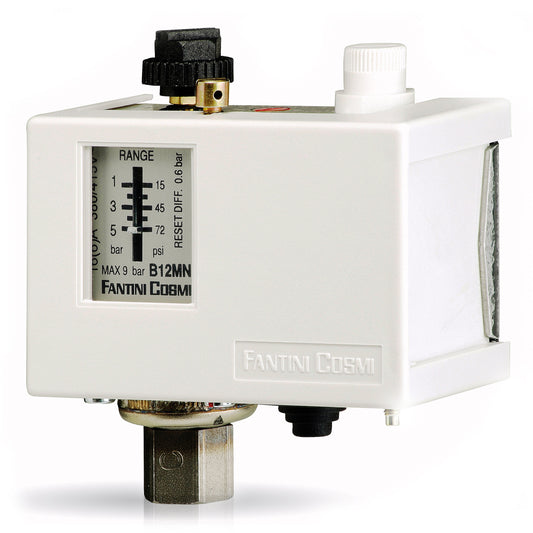 FANTINI COSMI B12MN - Blocking pressure switches with manual reset