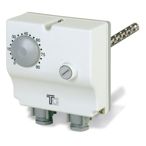 FANTINI COSMI 8N5-CR6B6-00A - Double hot air thermostat with perforated sheath
