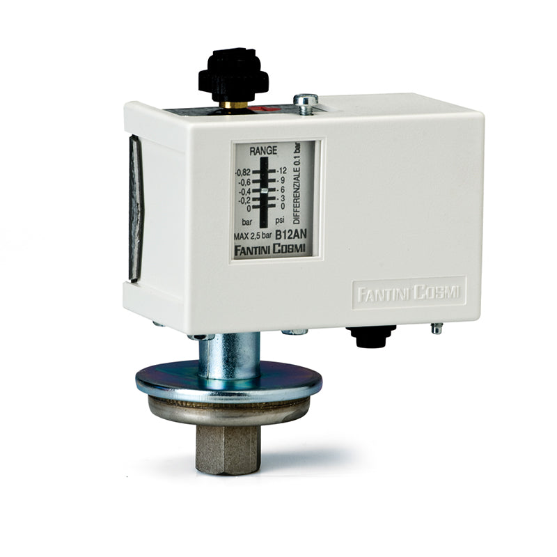 FANTINI COSMI B12AN - Vacuum pressure switches up to - 0.82 bar