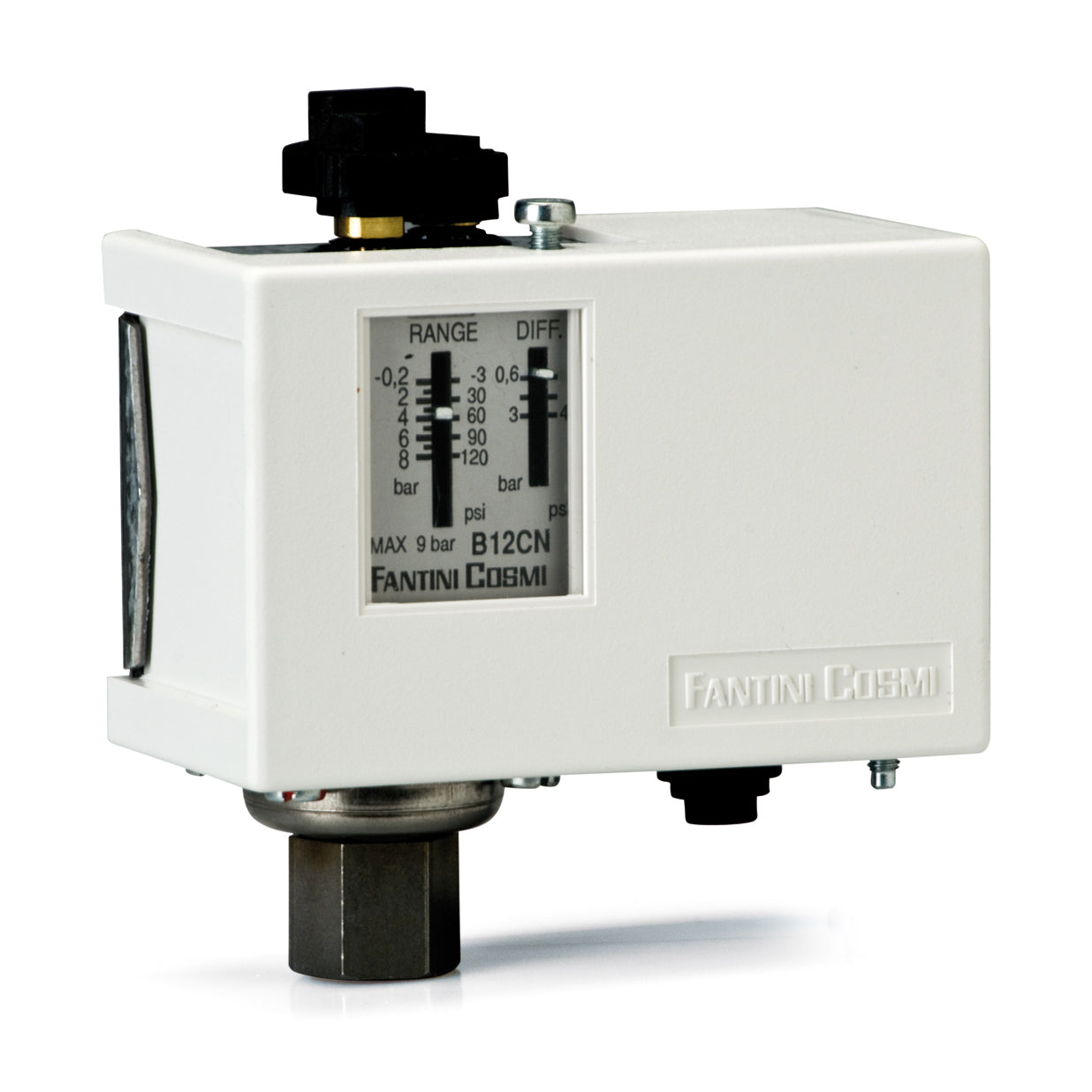 FANTINI COSMI B12CN - Pressure switches up to 28 bar with adjustable differential