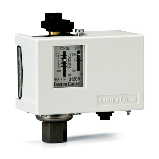 FANTINI COSMI B12CN - Pressure switches up to 28 bar with adjustable differential