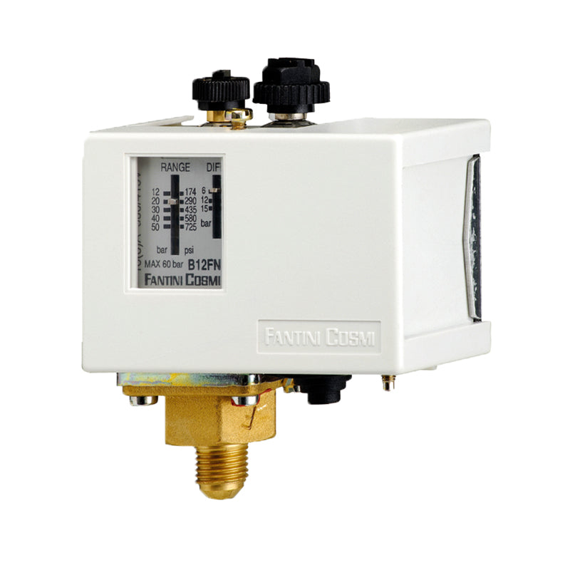 FANTINI COSMI B12FN - Pressure switches up to 300 bar with adjustable differential