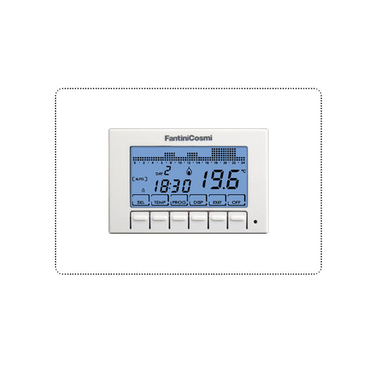 FANTINI COSMI CH143A - Flush mounting programmable thermostat, 230VAC (KIT)