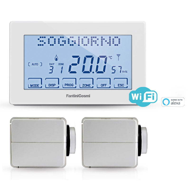 FANTINI COSMI CH180K2 - Wireless 2-zone thermoregulation kit with WIFI Connection