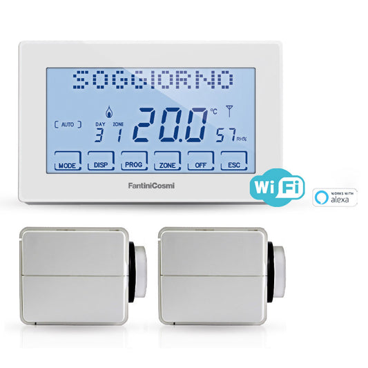 FANTINI COSMI CH180K2 - Wireless 2-zone thermoregulation kit with WIFI Connection
