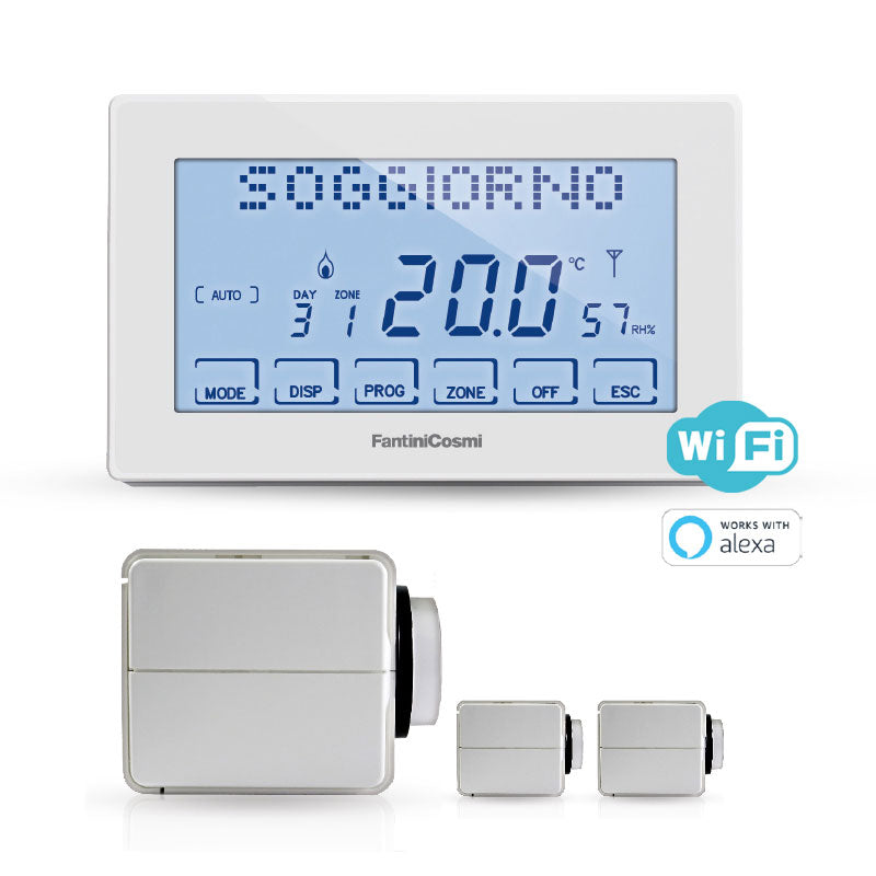 FANTINI COSMI CH180K3 - Wireless 3-zone thermoregulation kit with WIFI connection
