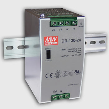 BETA SENSORIK DR-120-24 - Mean Well - Mounting Accessories available from Euroshop USA