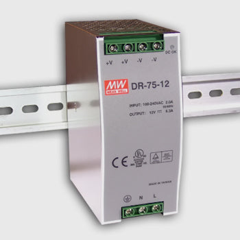 BETA SENSORIK DR-75-24 - Mean Well - Mounting Accessories available from Euroshop USA