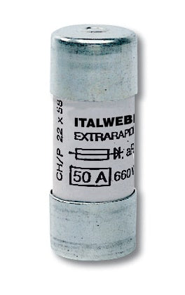 ITALWEBER 1472100 Fus CH/P22 aR 100A 500V - pack of 10 pcs