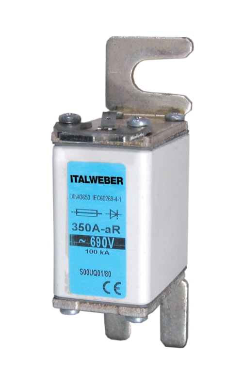 ITALWEBER 1720025 Fus NH000 T/80 aR 25A 690V - pack of 3 pcs