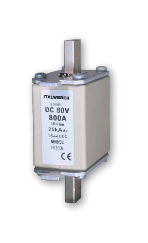 ITALWEBER 1644300 Fus NH00 x telecom- 300A 80Vcc - pack of 3 pcs