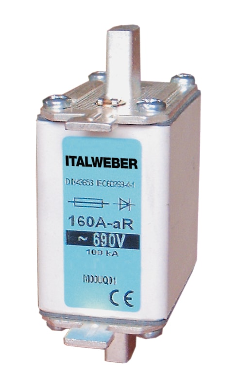 ITALWEBER 1543250A Fus NH00 ACR aR 250A 690V - pack of 3 pcs