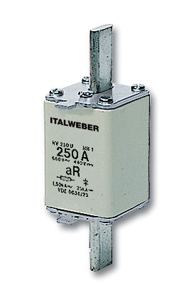 ITALWEBER 1546125 Fus NH2 HRC gR 125A 690V - pack of 3 pcs