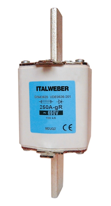 ITALWEBER 1545100A Fus NH-1 ARC aR 100A 690V - pack of 3 pcs
