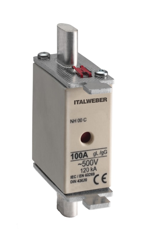 ITALWEBER 1500632 Fus NH00C Kombi gG 32A 500V - pack of 3 pcs