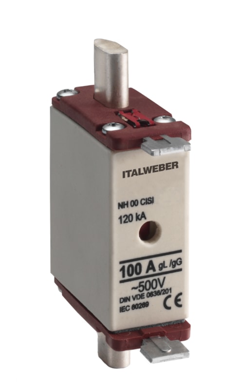 ITALWEBER 1600925 Fus NH00 KTF aM MK 125A 500V - pack of 3 pcs