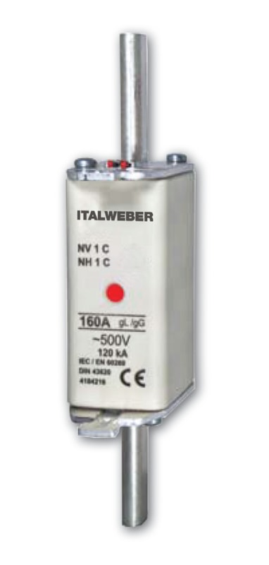 ITALWEBER 1510040 Fus NH1C KTF gG 40A 500V - pack of 3 pcs