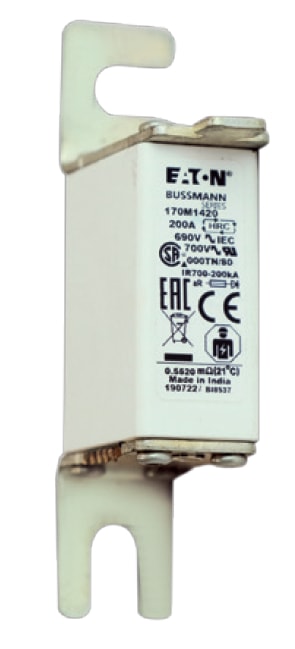 ITALWEBER 1750080 Fus NH000 T/80 aR 80A 690V - pack of 1 pcs