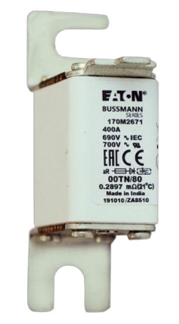 ITALWEBER 1558350 Fus NH00 TN/80 aR 350A 690V - pack of 1 pcs