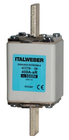 ITALWEBER 1544400M1 Fus NH-1 ACR aR 400A 1000V - pack of 3 pcs