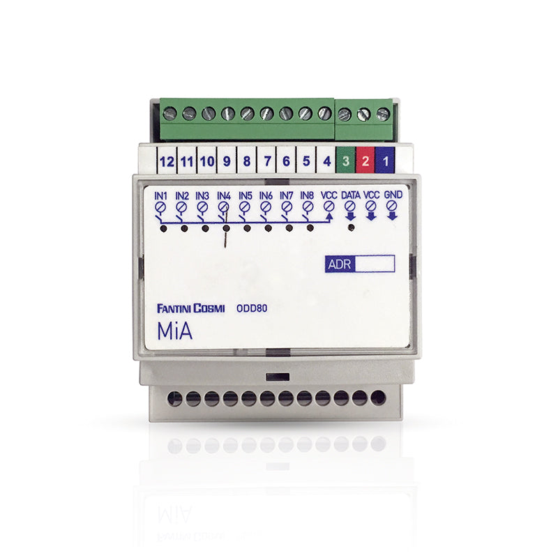 FANTINI COSMI ODD80 - Modules equipped with digital inputs and relay outputs