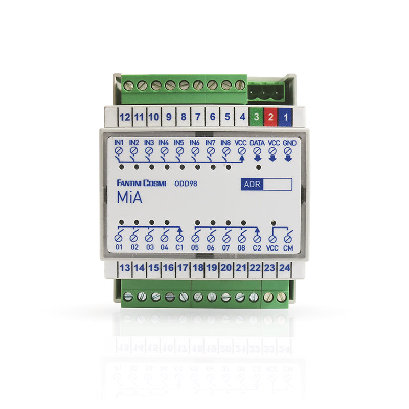 FANTINI COSMI ODD98 - Modules equipped with digital inputs and relay outputs