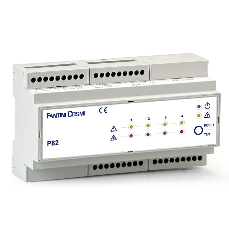 FANTINI COSMI P82 - Electronic control unit for gas leak detection with 4 detection zones