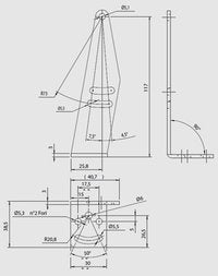 BETA SENSORIK ST-5100 - Mounting Accessories available from Euroshop USA