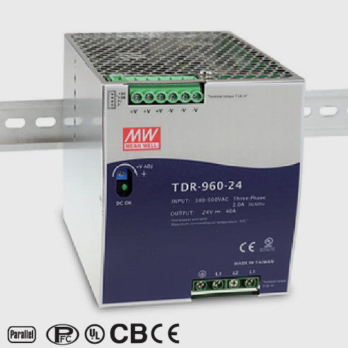 BETA SENSORIK TDR-960-24 - Mean Well Power Supply - Mounting Accessories available from Euroshop USA