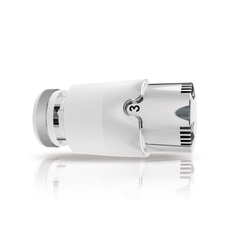 FANTINI COSMI ZTTKR - Chrome thermostatic head for thermostatic radiator valves with pre-setting series 158