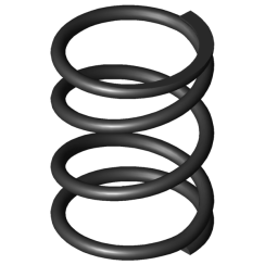 GUTEKUNST D-090H-01 compression spring, box of 12