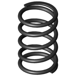 GUTEKUNST D-127E-01 compression spring, box of 12