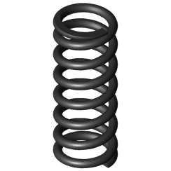 GUTEKUNST D-173A-01 compression spring, box of 12