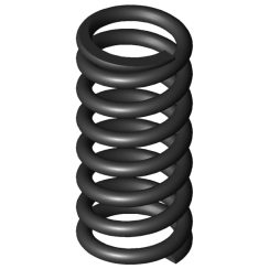 GUTEKUNST D-227A-02 compression spring, box of 12