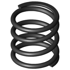 GUTEKUNST D-232N-02 compression spring, box of 12