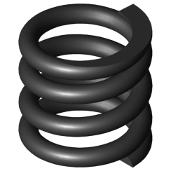 GUTEKUNST D-233A-05 compression spring, box of 12
