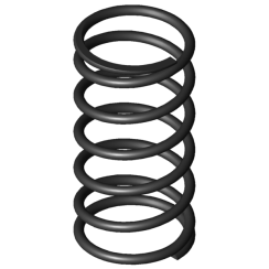GUTEKUNST D-233E-10 compression spring, box of 12