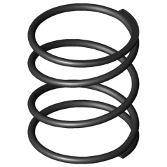 GUTEKUNST D-234K-01 compression spring, box of 12