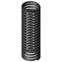 GUTEKUNST D-247D-07 compression spring, box of 12