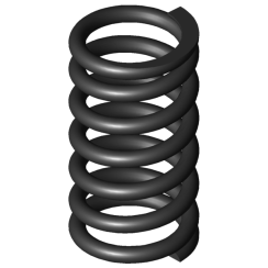 GUTEKUNST D-252A-33 compression spring, box of 12