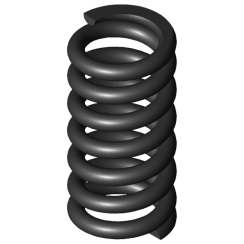 GUTEKUNST D-257E-02 compression spring, box of 12