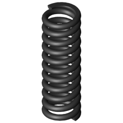 GUTEKUNST D-257E-04 compression spring, box of 12