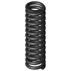GUTEKUNST D-257E-05 compression spring, box of 12
