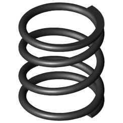 GUTEKUNST D-263H-10 compression spring, box of 12