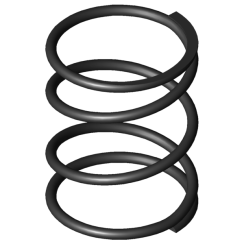 GUTEKUNST D-263Z-10 compression spring, box of 12