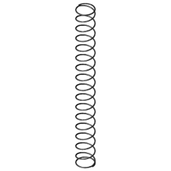 GUTEKUNST D-263Z compression spring, box of 12