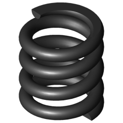 GUTEKUNST D-283A-12 compression spring, box of 12