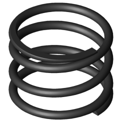 GUTEKUNST D-288K-10 compression spring, box of 12
